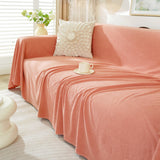 Soft Plush Warm Couch Cover Blanket for Sofa, Waterproof and Machine Washable Couch Throw Cover - Ornate Home