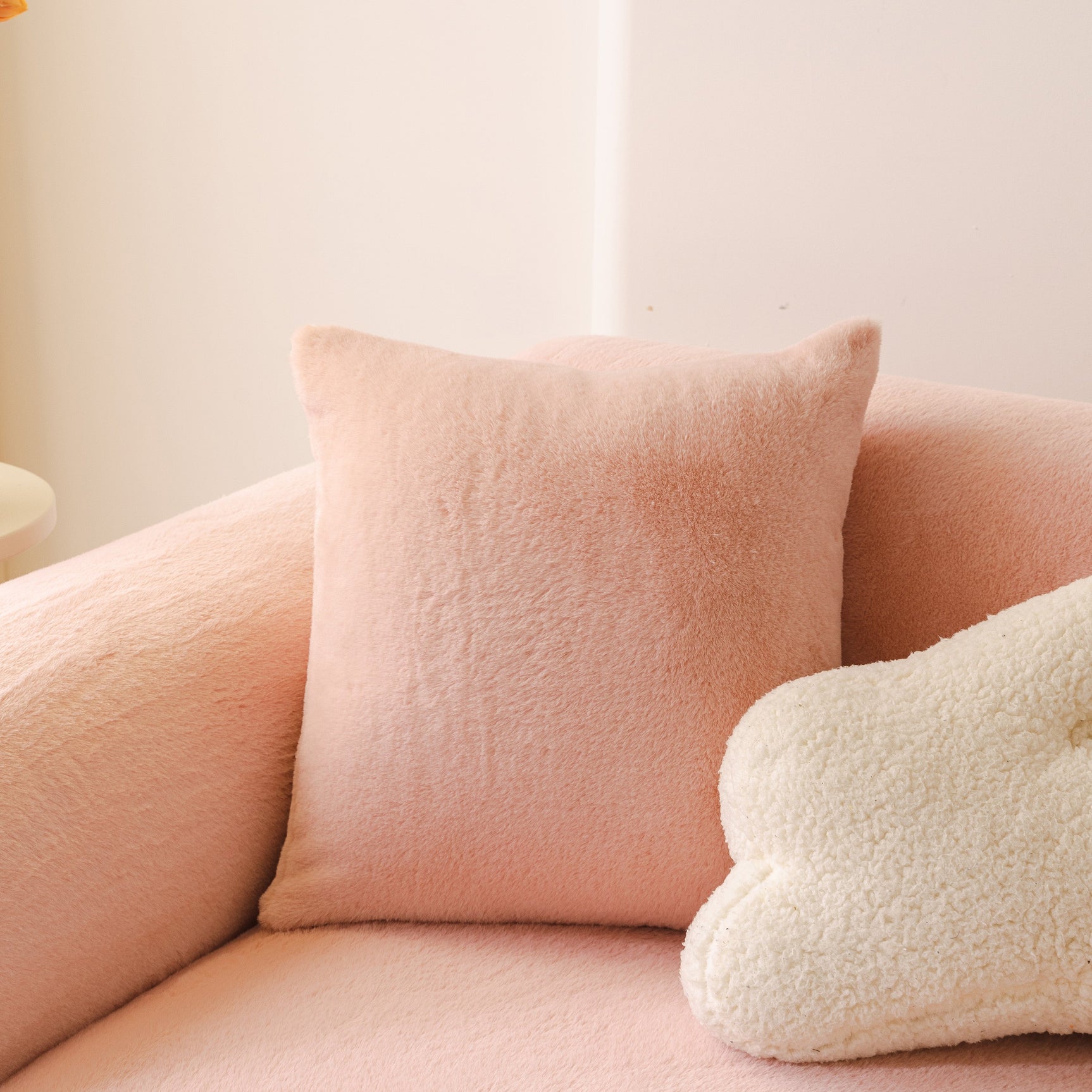 Soft Plush Warm Sofa Cover Stretchable Cozy Velvet Couch Protector for Fall & Winter - Ornate Home