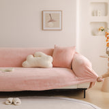 Soft Plush Warm Sofa Cover Stretchable Cozy Velvet Couch Protector for Fall & Winter - Ornate Home