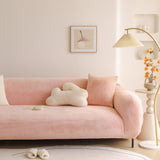 Soft Plush Warm Sofa Cover Stretchable Cozy Velvet Couch Protector for Fall & Winter - Ornate Home