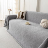 Soft Textured Couch Cover Slipcover Blanket, Modern Couch Covers for Dogs Washable - Ornate Home