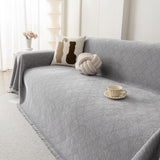 Soft Textured Couch Cover Slipcover Blanket, Modern Couch Covers for Dogs Washable - Ornate Home