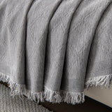 Soft Textured Couch Cover Slipcover Blanket, Modern Couch Covers for Dogs Washable - Ornate Home