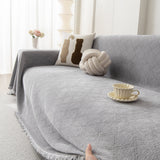 Soft Textured Couch Cover Slipcover Blanket, Modern Couch Covers for Dogs Washable - Ornate Home