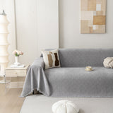 Soft Textured Couch Cover Slipcover Blanket, Modern Couch Covers for Dogs Washable - Ornate Home