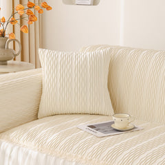 Soft Warm Flannel Couch Cover Throw Blanket with French Flounce, Beautiful Furniture Throws for Sofas - Ornate Home