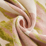 Soft Woven Leaf Couch Blanket, Pet-friendly Sectional Sofa Slipcover For Cats Dogs - Ornate Home