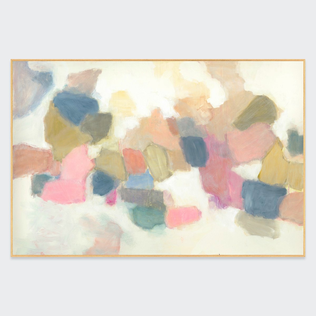 Soften Multicolor Painting Art 72x48 by Buddy Whitlock - Ornate Home