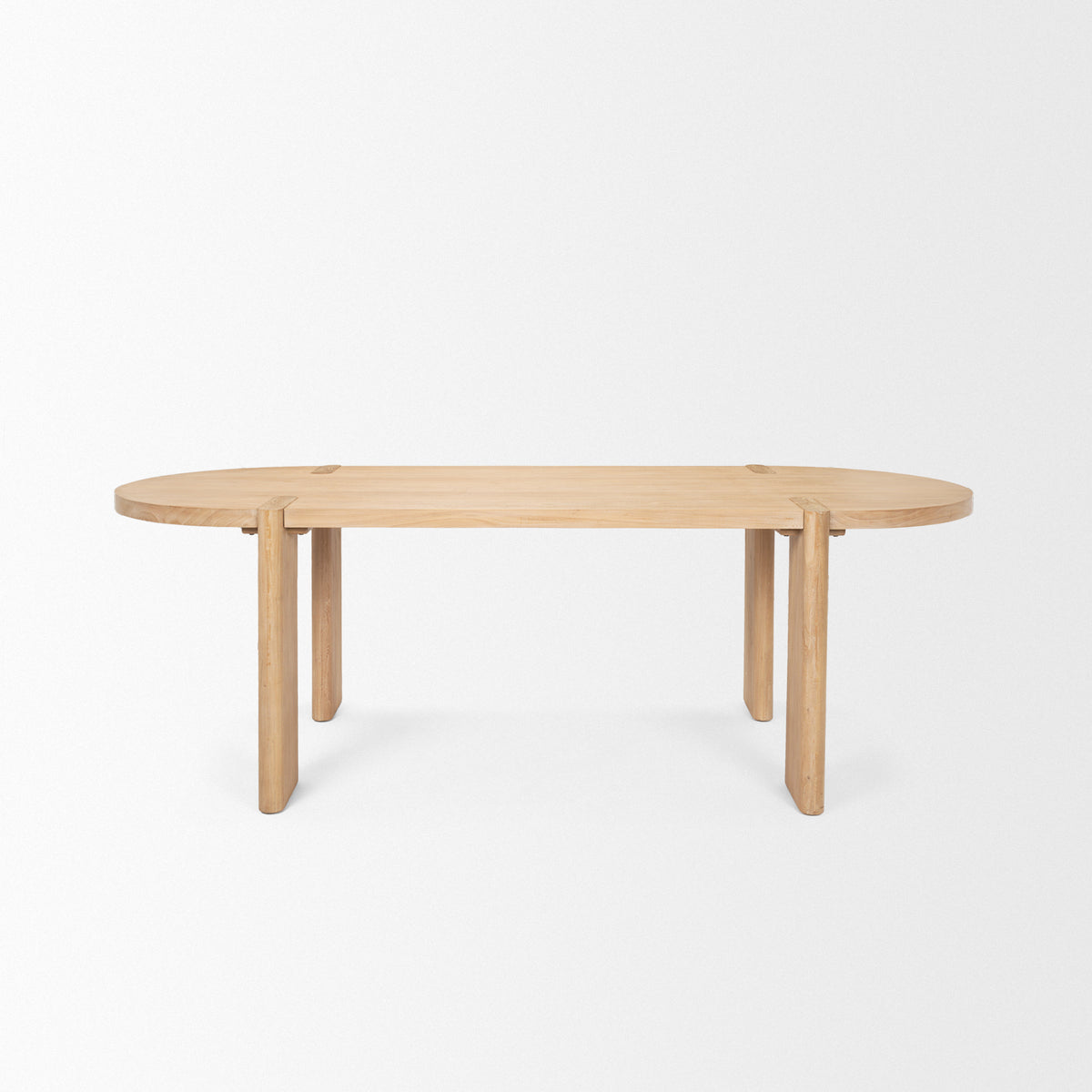 Sohan Light Brown Oval Dining Table - Ornate Home