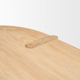 Sohan Light Brown Oval Dining Table - Ornate Home