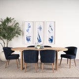Sohan Light Brown Oval Dining Table - Ornate Home