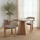 Soho Gray/Brown Open Back Dining Side Chair (Set of 2) - Ornate Home