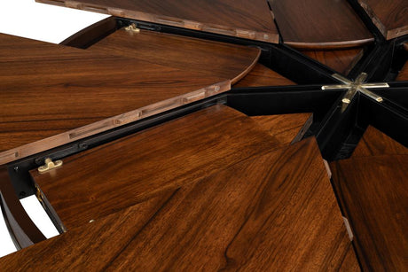 Soho Jupe Brown Large Dining Table - Ornate Home