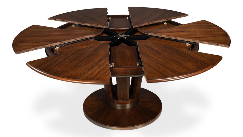 Soho Jupe Brown Large Dining Table - Ornate Home
