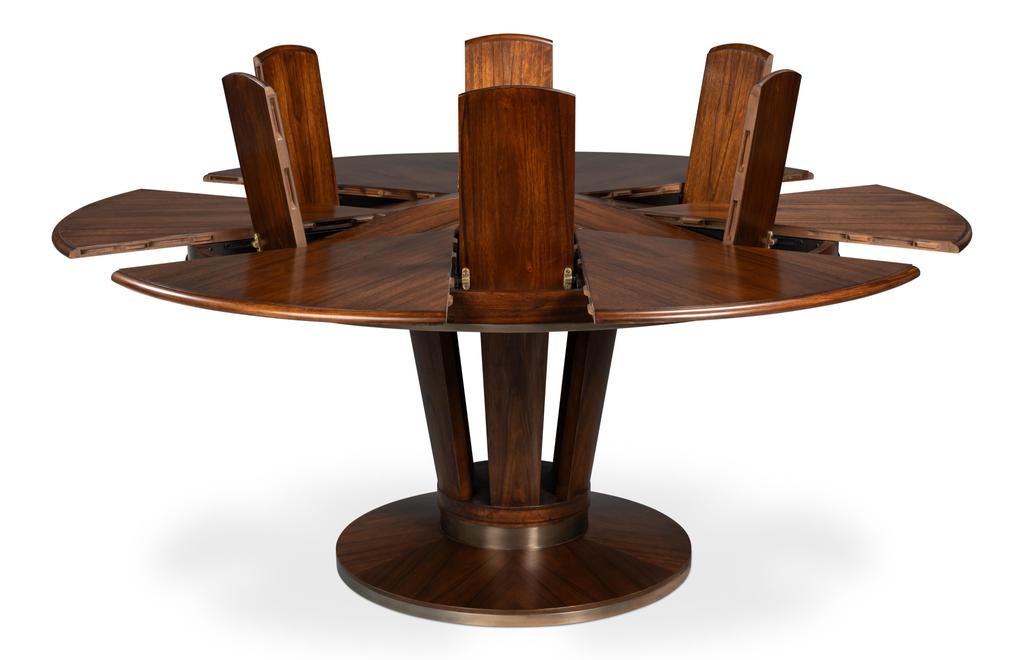 Soho Jupe Brown Large Dining Table - Ornate Home