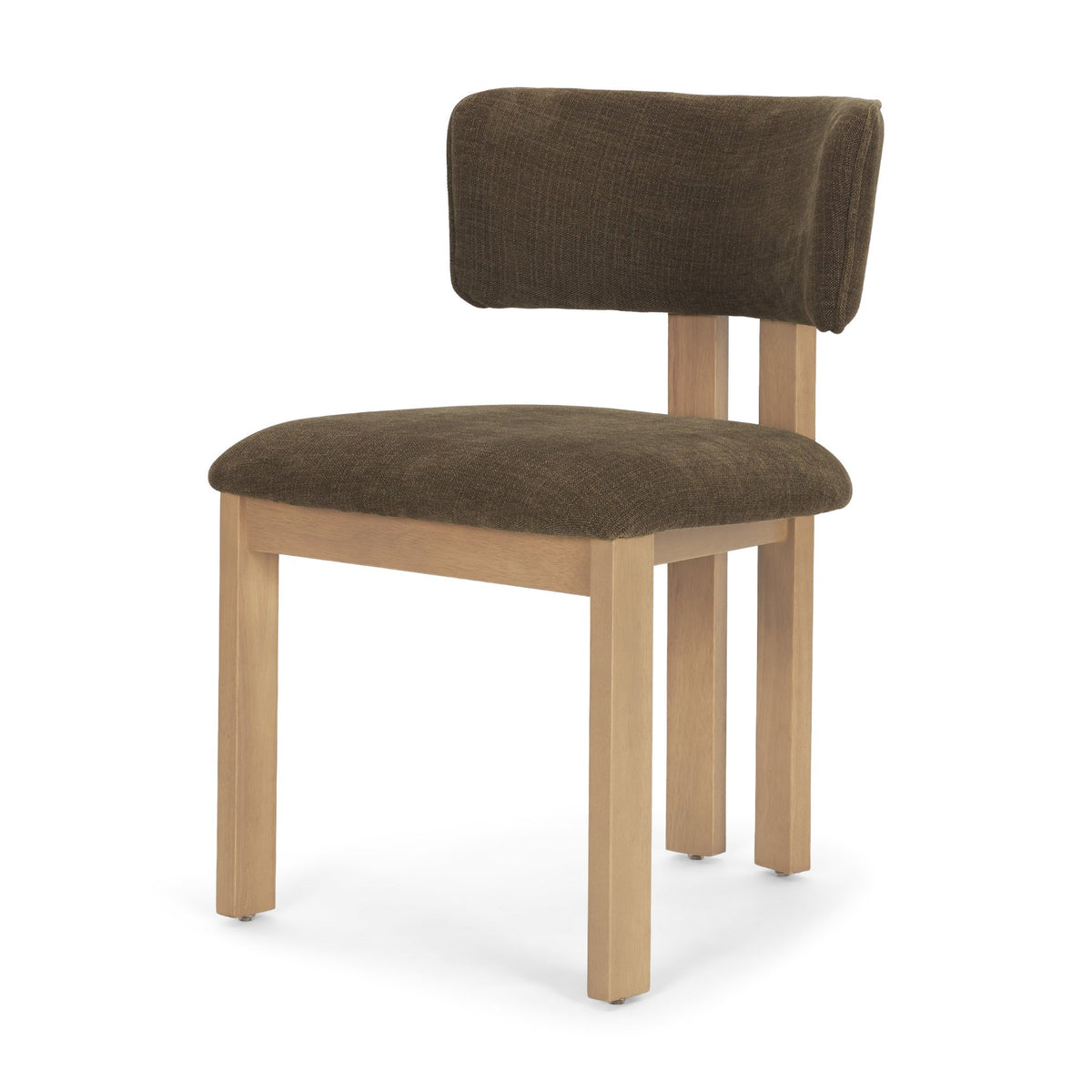 Soho Light Brown Open Back Dining Side Chair (Set of 2) - Ornate Home