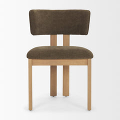 Soho Light Brown Open Back Dining Side Chair (Set of 2) - Ornate Home