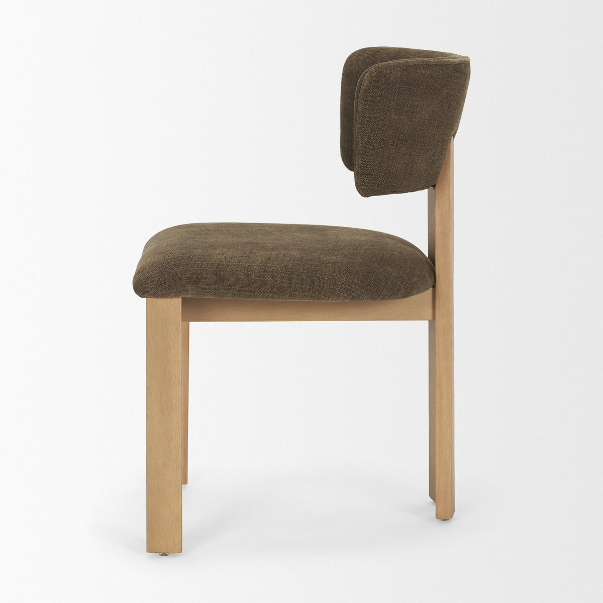Soho Light Brown Open Back Dining Side Chair (Set of 2) - Ornate Home