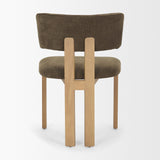 Soho Light Brown Open Back Dining Side Chair (Set of 2) - Ornate Home