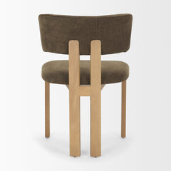 Soho Light Brown Open Back Dining Side Chair (Set of 2) - Ornate Home