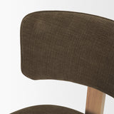 Soho Light Brown Open Back Dining Side Chair (Set of 2) - Ornate Home