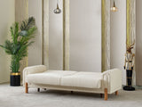 Soho Cream 3-pieces (Sofa & Loveseat & Chair) Living Room Set