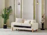 Soho Cream 3-pieces (Sofa & Loveseat & Chair) Living Room Set