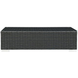 Sojourn Chocolate Outdoor Patio Coffee Table - Ornate Home
