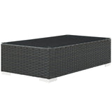 Sojourn Chocolate Outdoor Patio Coffee Table - Ornate Home
