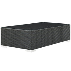 Sojourn Chocolate Outdoor Patio Coffee Table - Ornate Home