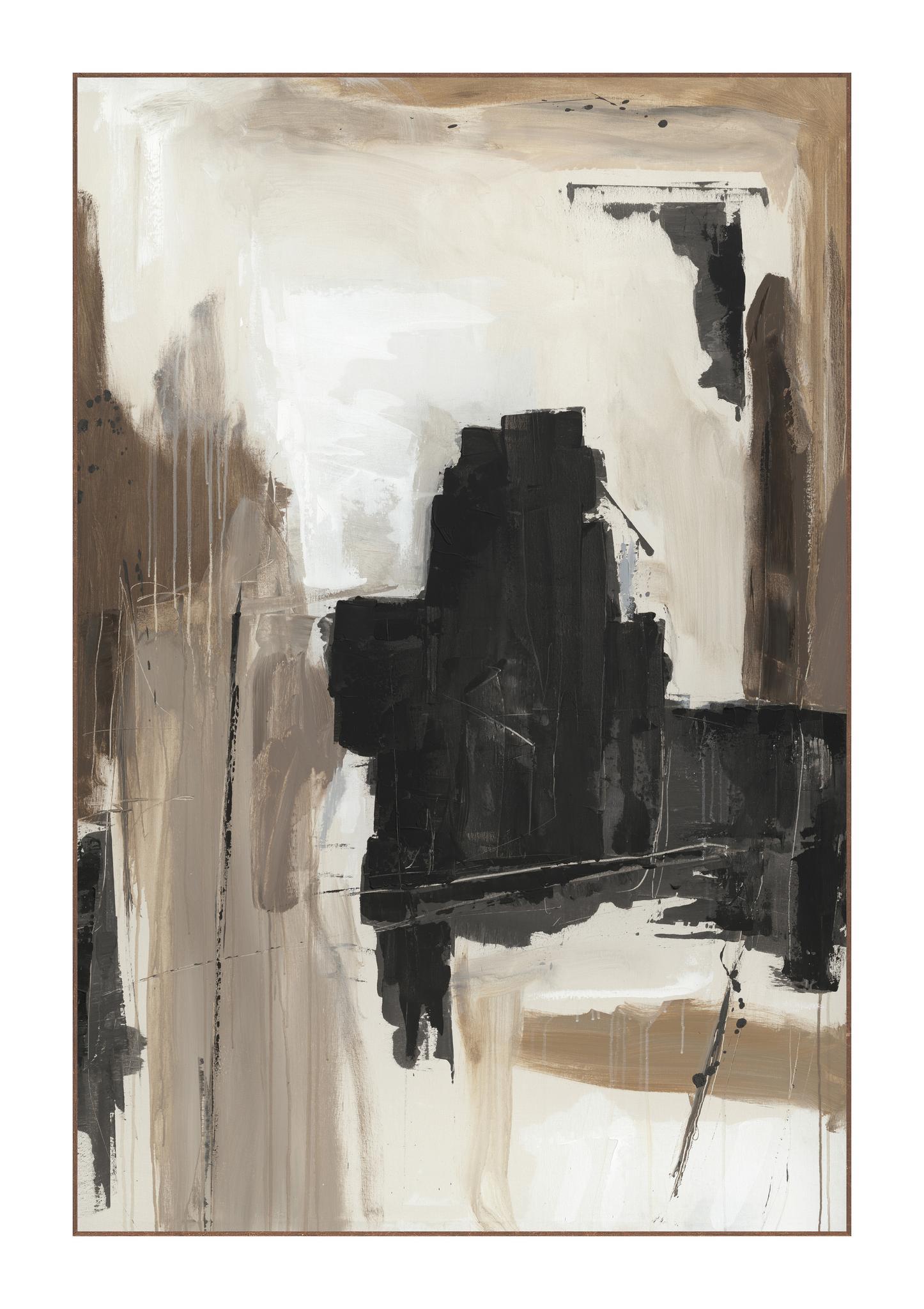 Sol Black Painting Art by Buddy Whitlock - Ornate Home