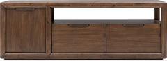 Sol Brown Spice 74" Media Console - Ornate Home