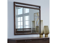 Sol Brown Spice Beveled Glass Wall or Dresser Mirror - Ornate Home