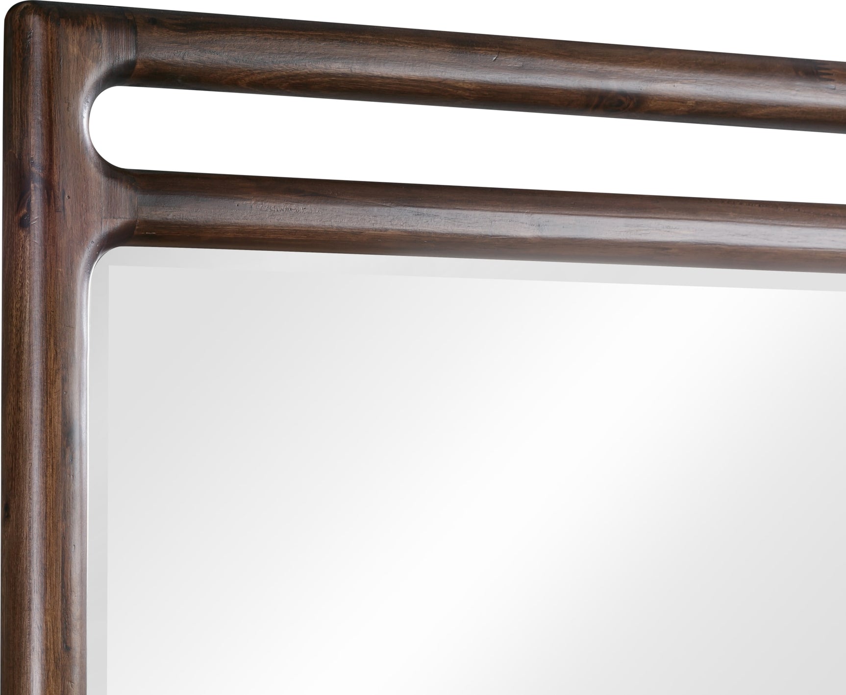 Sol Brown Spice Beveled Glass Wall or Dresser Mirror - Ornate Home