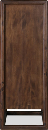 Sol Brown Spice Five Drawer Acacia Wood Chest - Ornate Home