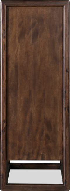 Sol Brown Spice Five Drawer Acacia Wood Chest - Ornate Home