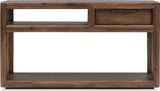 Sol Brown Spice Storage Console Table