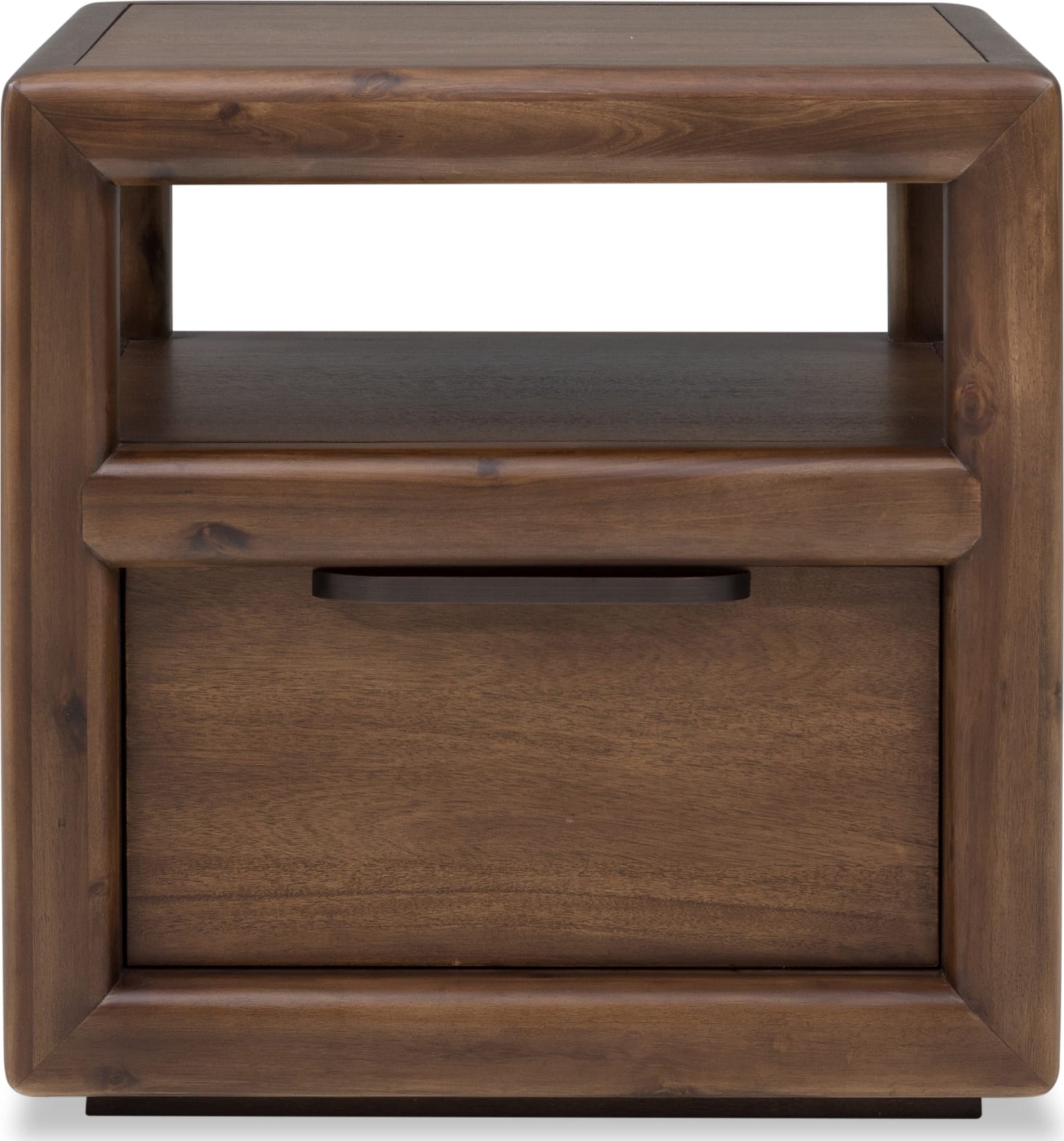 Sol Brown Spice Storage End Table