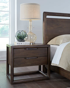Sol Brown Spice Two Drawer USB - Ornate Home