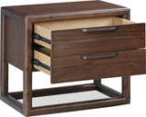 Sol Brown Spice Two Drawer USB - Ornate Home