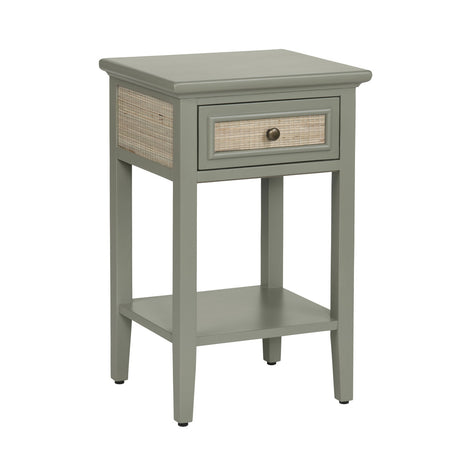 Solace Green/Brown Accent Table - Ornate Home