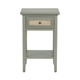 Solace Green/Brown Accent Table - Ornate Home