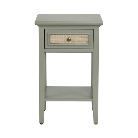 Solace Green/Brown Accent Table - Ornate Home