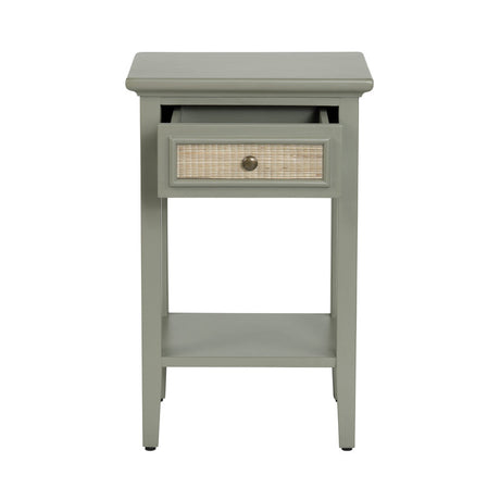 Solace Green/Brown Accent Table - Ornate Home
