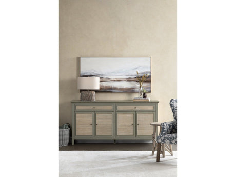 Solace Green/Brown Four-Door Sideboard - Ornate Home