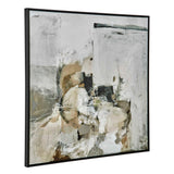 Solace I Multicolor Abstract Art On Canvas - Ornate Home