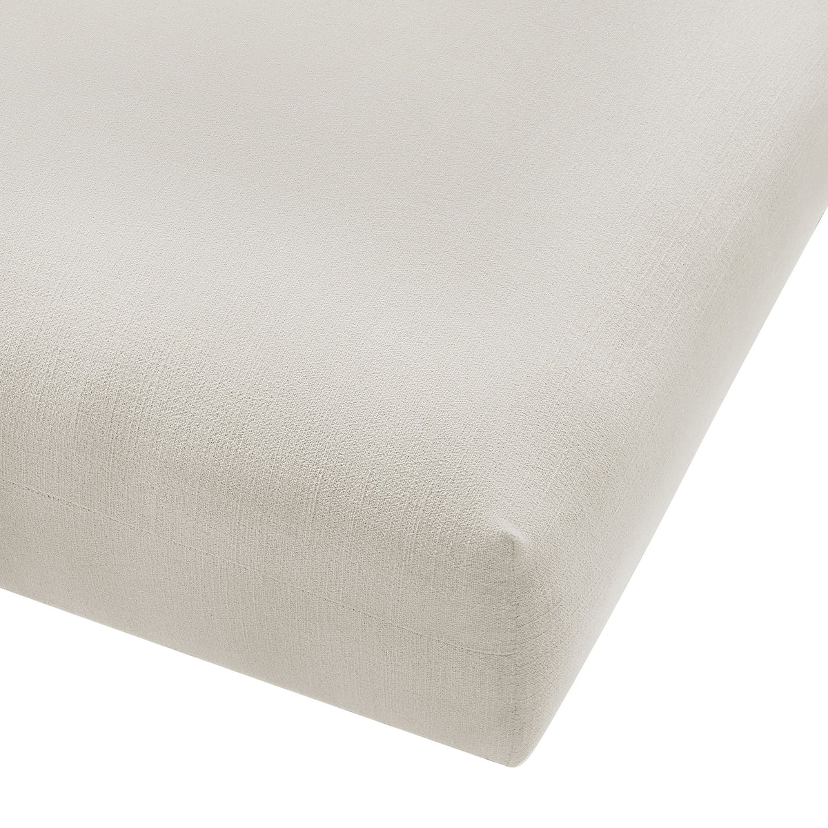 Solace Salt Modular Upholstered Fabric Ottoman - Ornate Home