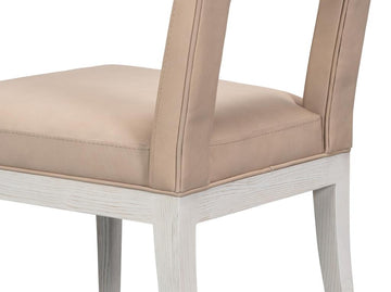 Solace White Chair (Set of 2) - Ornate Home