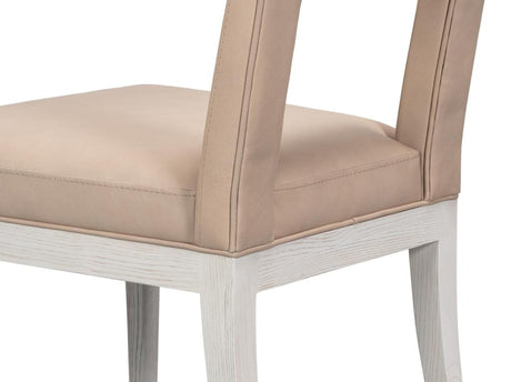 Solace White Chair (Set of 2) - Ornate Home