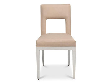 Solace White Chair (Set of 2) - Ornate Home